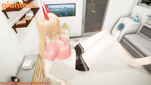 Patreon - From Schoolgirl to Goddess Giantess: Unaware Growth Indoors