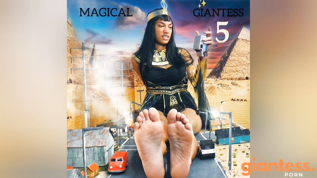 Strength GTS Dioramas - Town Destroyed by Magical Egyptian Goddess Part 5