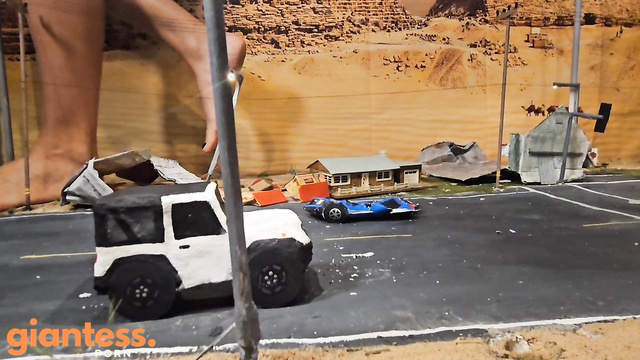 Strength GTS Dioramas - Town Destroyed by Magical Egyptian Goddess Part 5