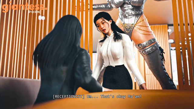 The Growing Brunette Secretary On Job Interview Gone Wrong Part 1