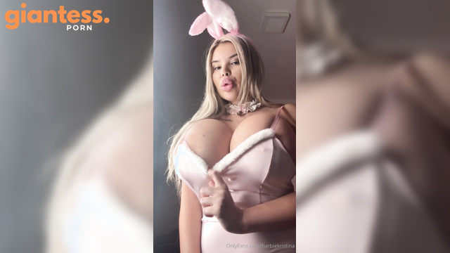 Insane Bimbo Transformation: Barbie Kristina Bunny Giant Curves
