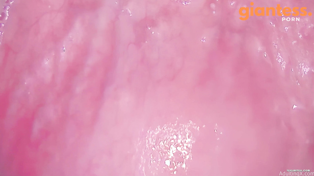 Adulting X - Giantess Showcasing Her Oiled Feet And Cervix Inside Her Pussy