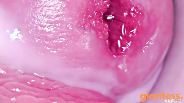 Adulting X - Giantess Showcasing Her Oiled Feet And Cervix Inside Her Pussy