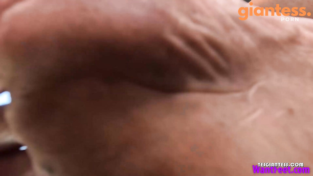 Cock Trample City - POV: Melissa Stomping Power in Feet Paradise