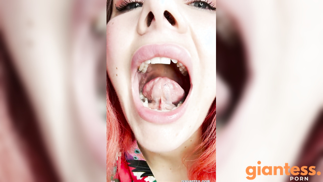 Yourhikerbabe - Horny Giantess Want Terrorises Micro Man Then Eats Him