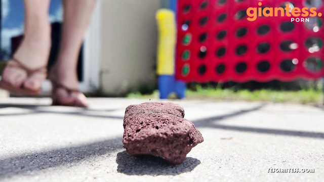 WorldUnseenFilms - Tiny Explorer Want Climb Up And Look At The Goddess Toes