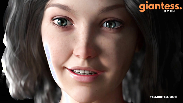 GSFCreator - Giantess Chewing Her Victim After Hand Helding And Laughing