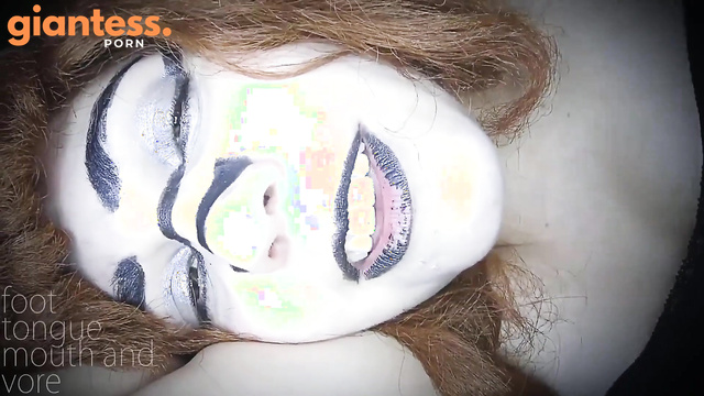 Foot Tongue Mouth and Vore - The Cave Woman Epic Swallowing