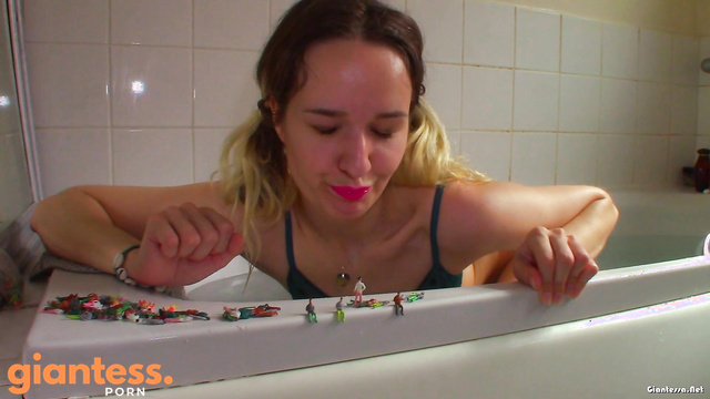 Giantess Productions - Cute College Girl’s Transformation Into a Naughty Sea Giantess