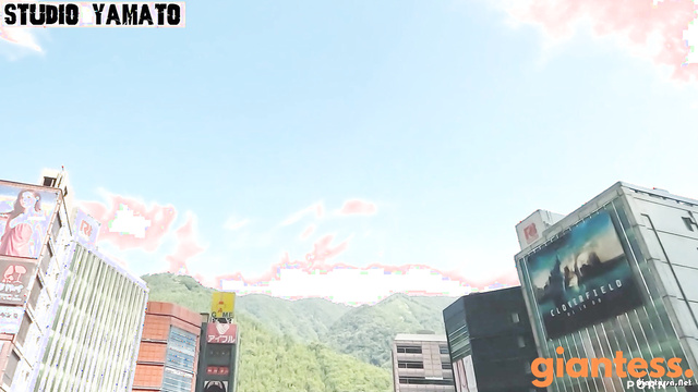Studio Yamato - Goddess Giantess Showing Off Her New White Lingerie