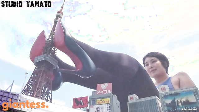 Studio Yamato - The Superheroine Can’t Wait to Land Her Booty on The City