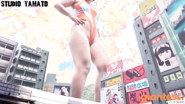 Studio Yamato - Run Faster: Giantess Shikuza Legs of Destruction Are On The Move
