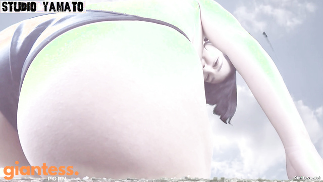 Studio Yamato - The Black Thonged Goddess And Her Uncontrollable Booty Power