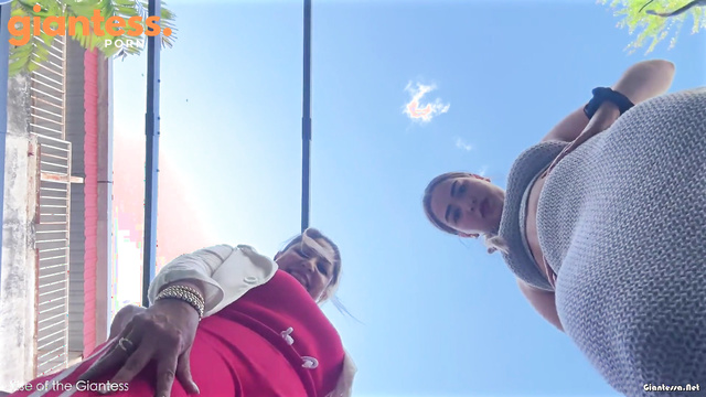 Rise Of The Giantess - Lets Squish Some People by Giantess Gabriela And Her Stepmom