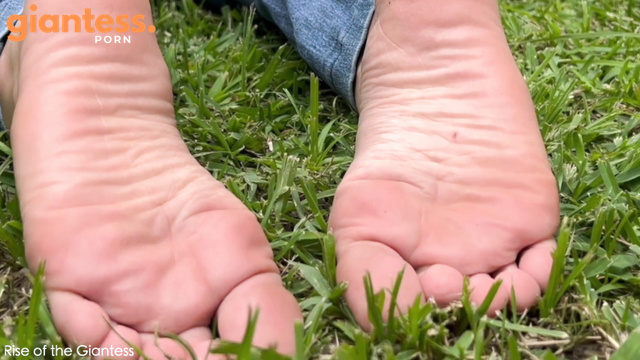 Rise of the Giantess - Goddess With Perfect Soles Stepped On Tiny People