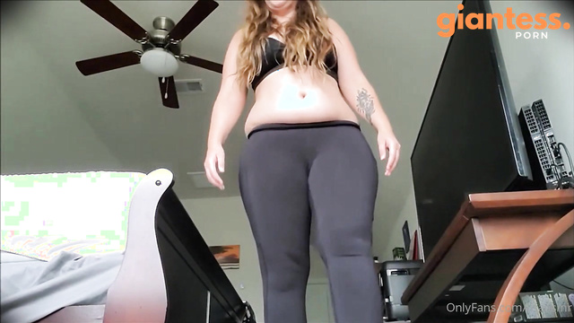 Giantess Lisa’s Surprise: Her Incredible Bloated Belly Special For You